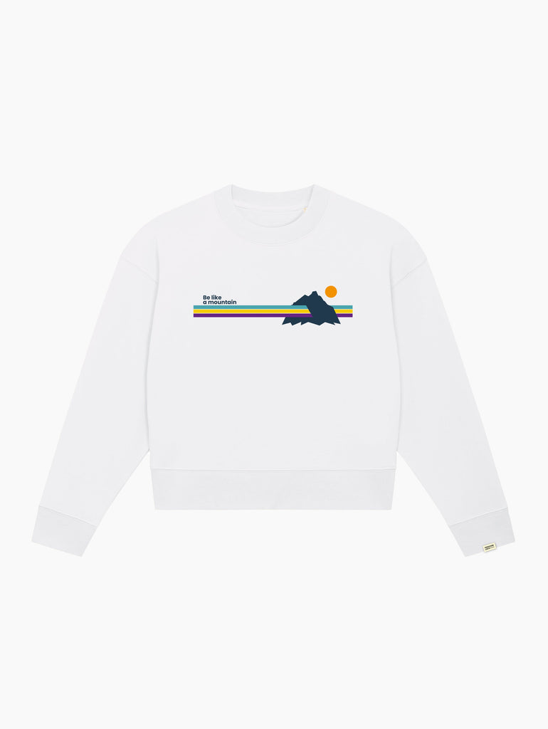 Felpa crop top - Be like Cervino 2