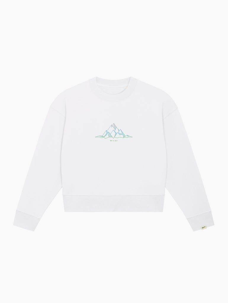 Felpa crop top - M.V. 3841 shades