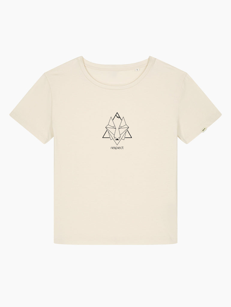 T-Shirt scollo ampio - Il Lupo - Respect
