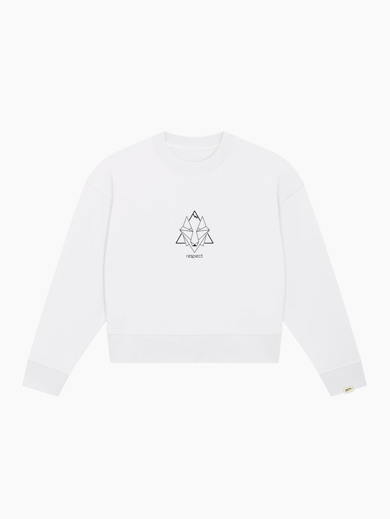 Felpa crop top - Il Lupo - Respect