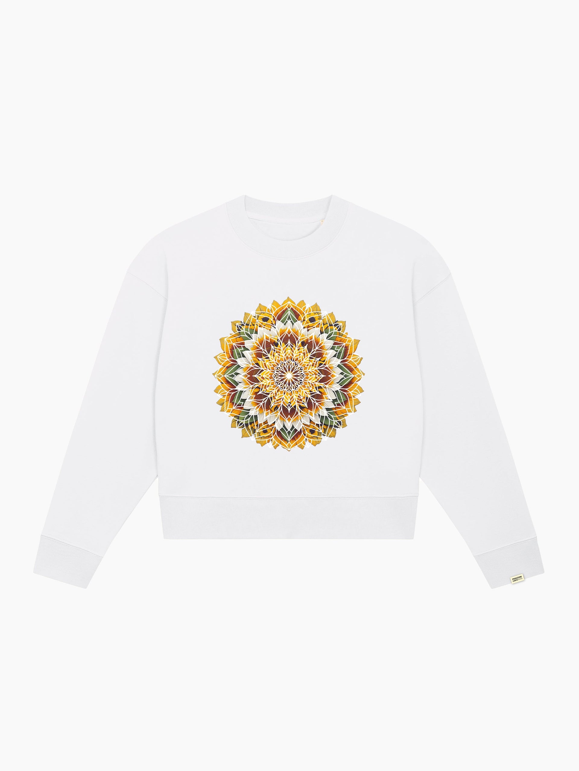 Felpa crop top - Mandala 1