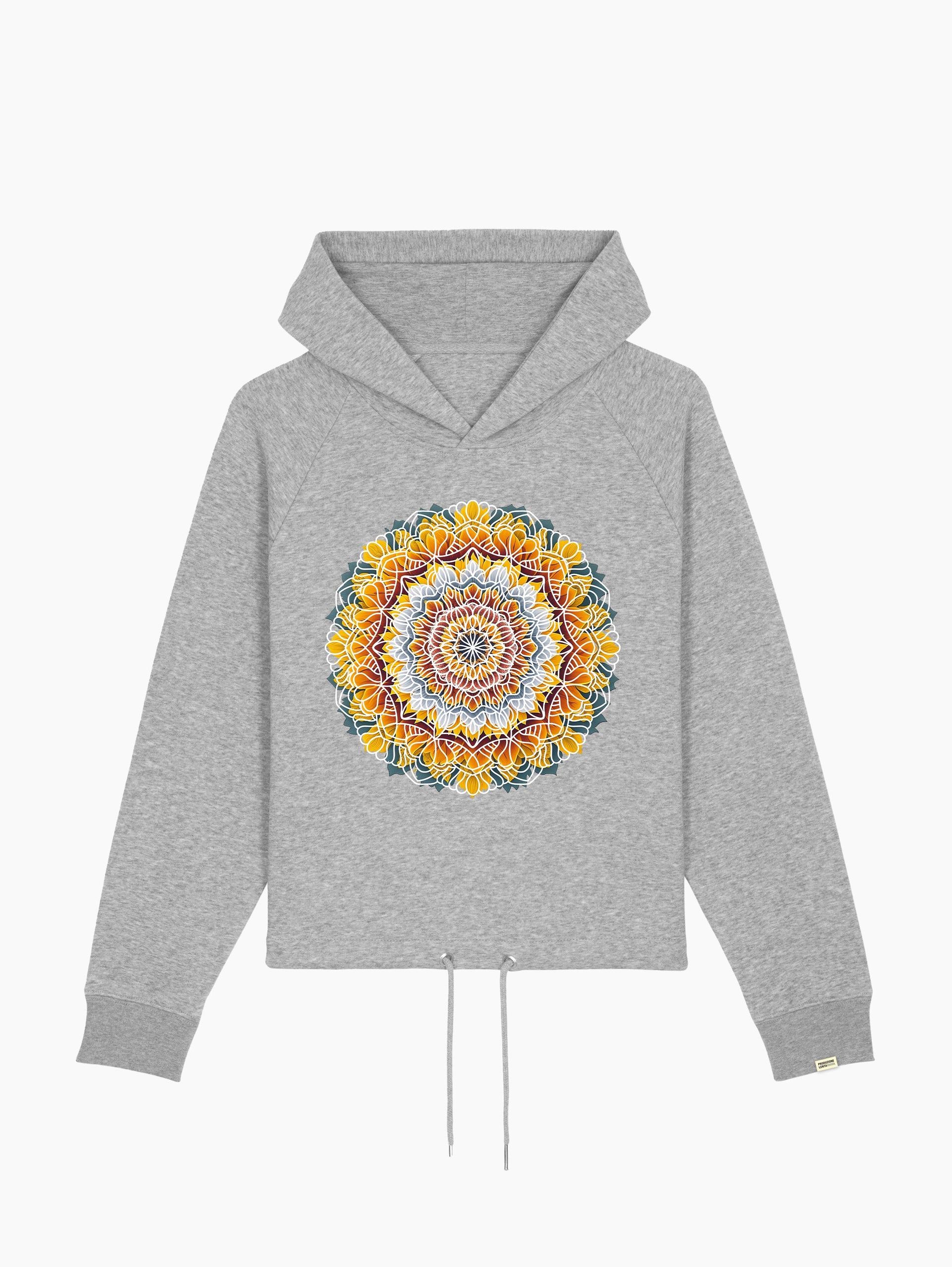 Felpa cappuccio corta - Mandala 3