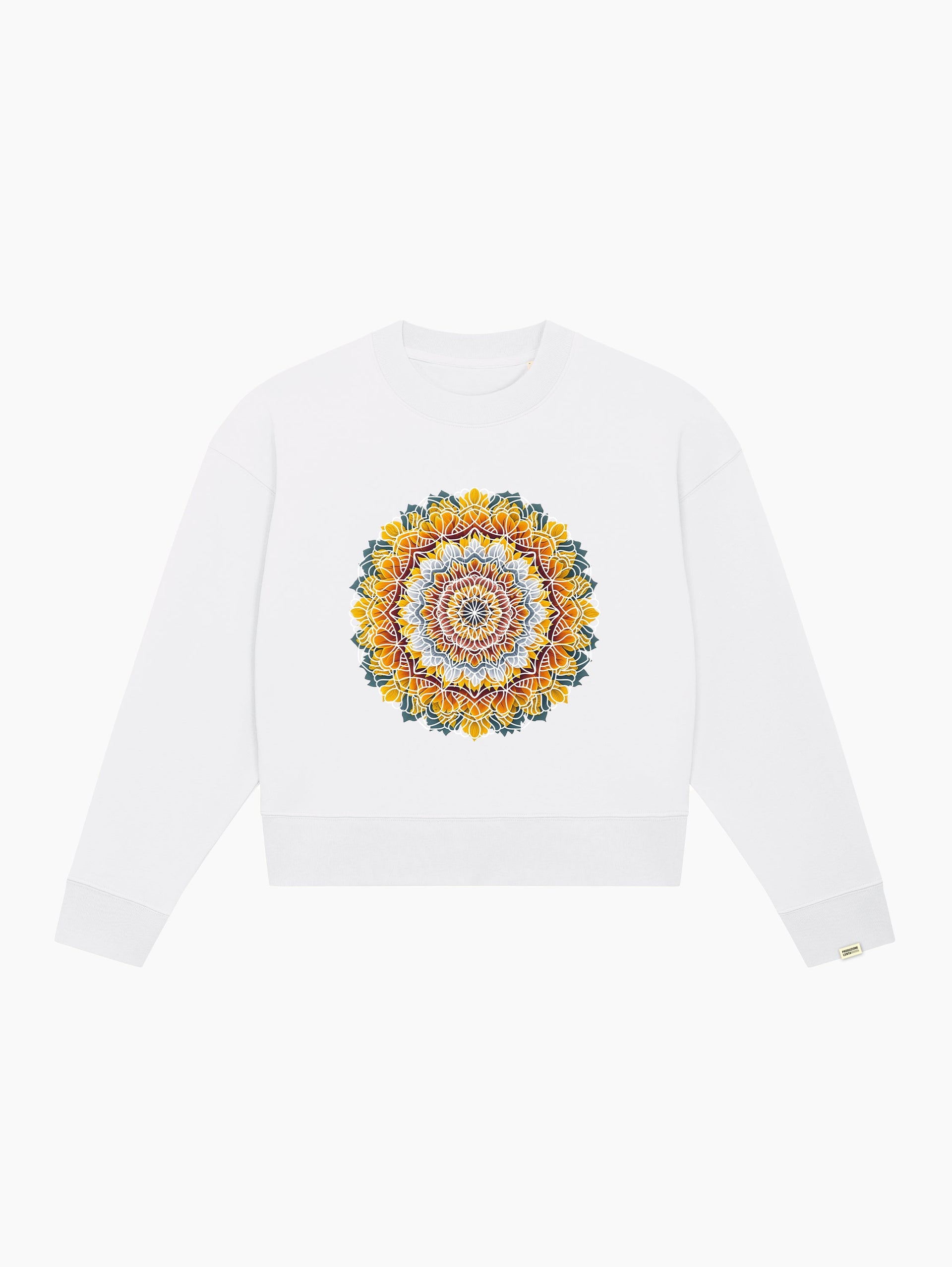 Felpa crop top - Mandala 2