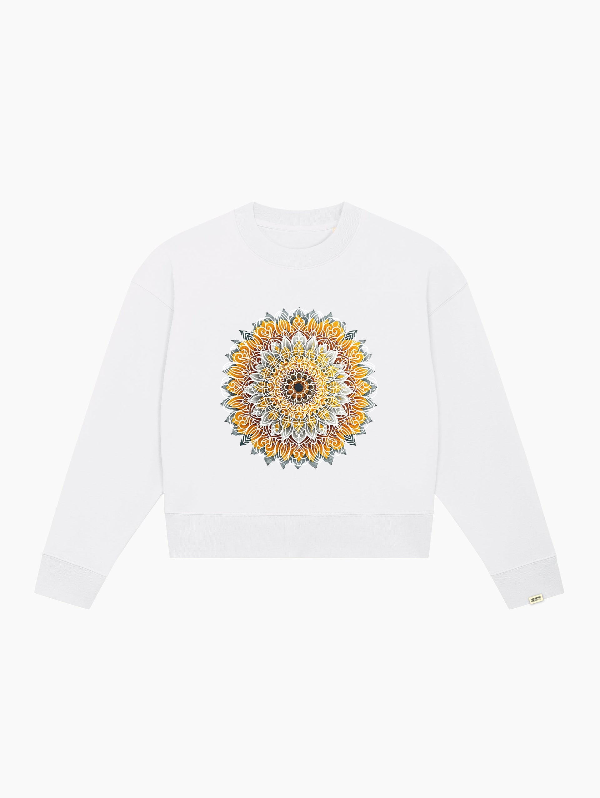 Felpa crop top - Mandala 4