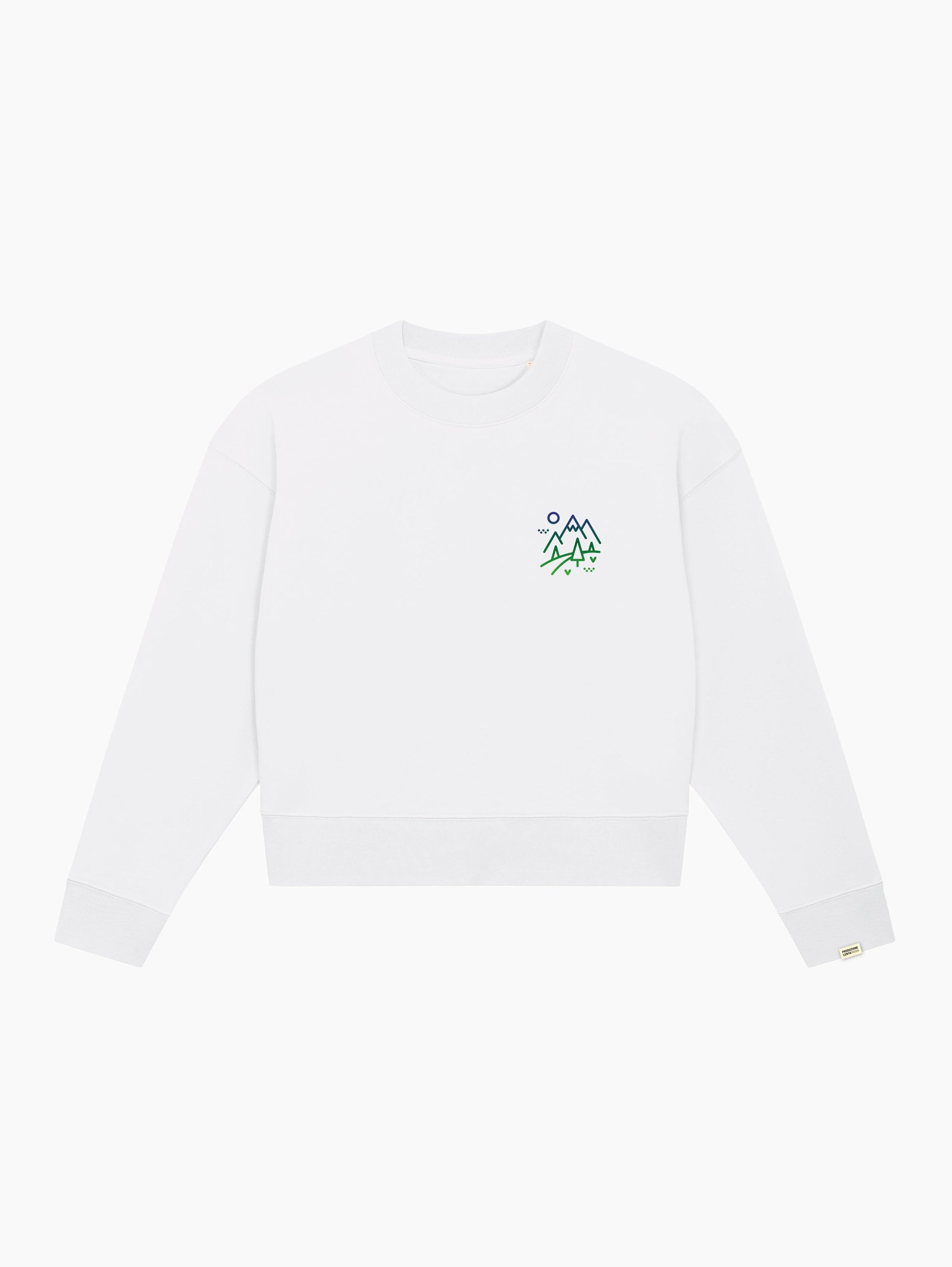 Felpa crop top - Place of the heart 1