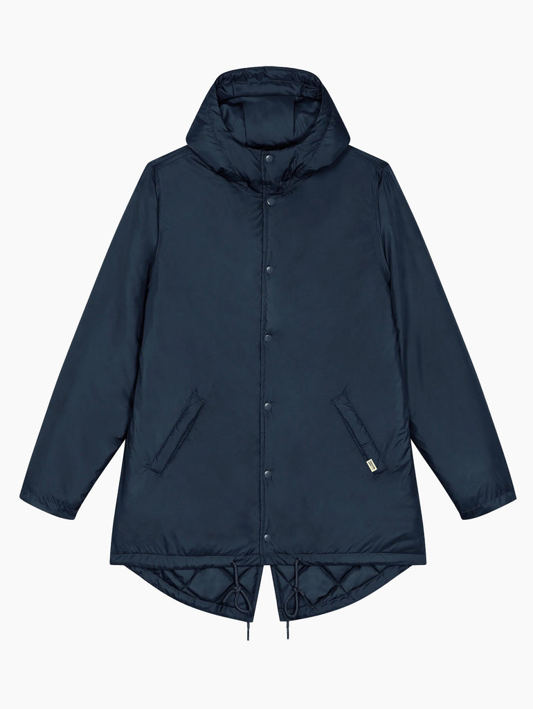 Il Parka in PET riciclato di Produzione Lenta
